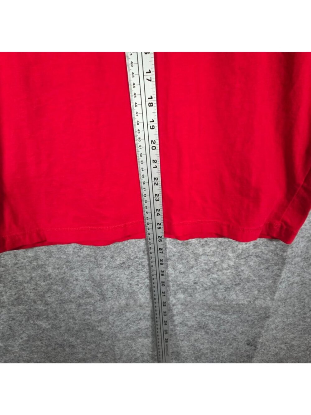 Chicago Blackhawks Red Black Long Sleeve Hockey Shirt Size L - Picture 5 of 10
